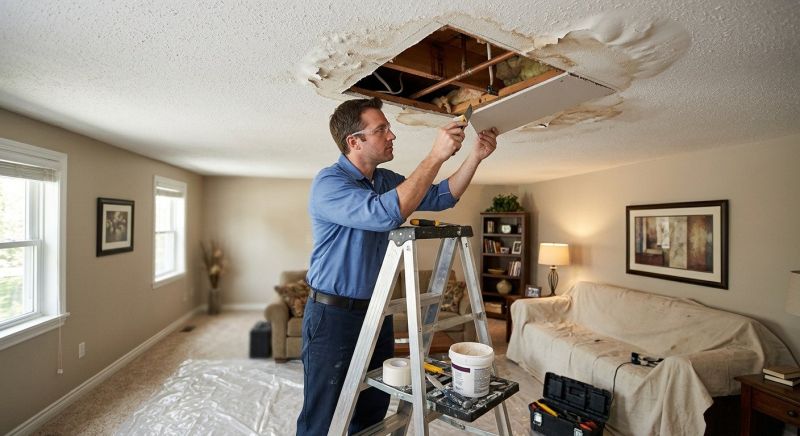 Ceiling Leak Repair Service in Alpharetta, GA
